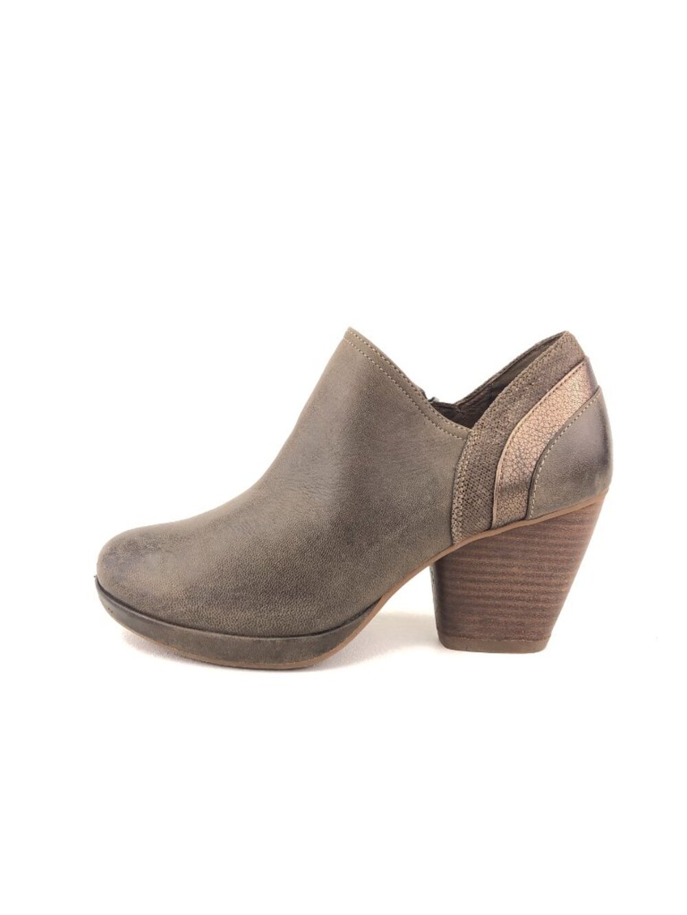 Dansko Marcia Brown Leather Ankle Boots EUR 38